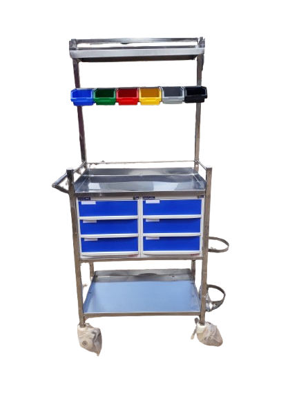 CRASH CART TROLLEY 